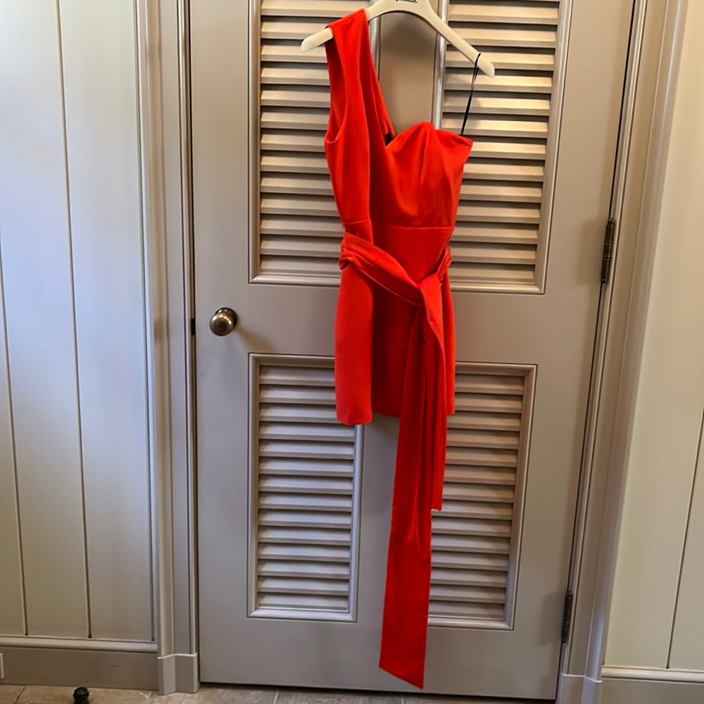 NEW NBD Jasper Red Mini Dress